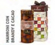 MAZZETTI VASO FIOCCO GR.760 MARRONI AL BRANDY